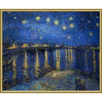 Tableau vintage la nuit etoile