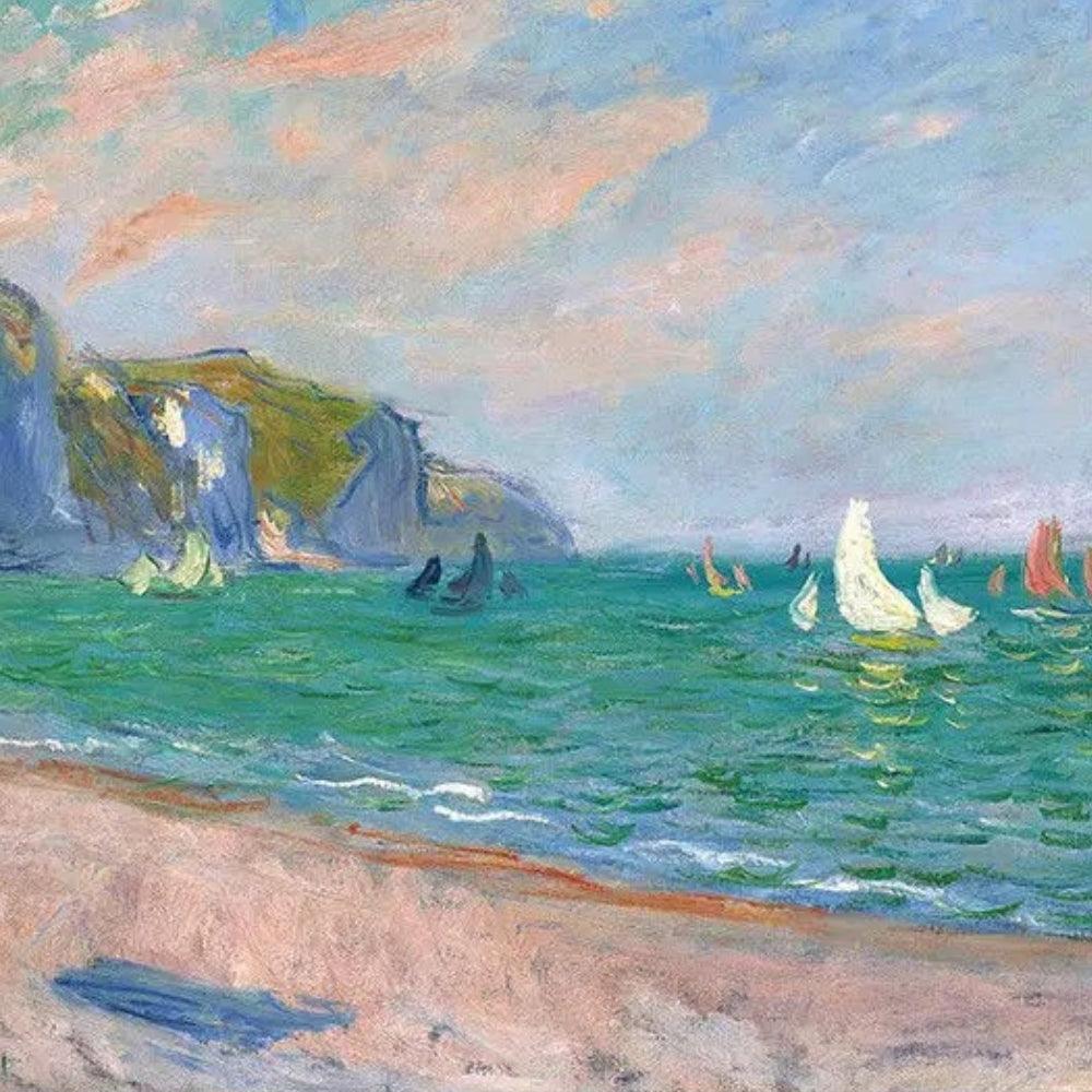 claude-monet-bateaux-devant-les-falaises-de-pourville-variante