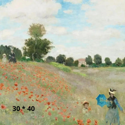 claude-monet-les-coquelicots-avec-femme-et-enfant-variante-30-par-40