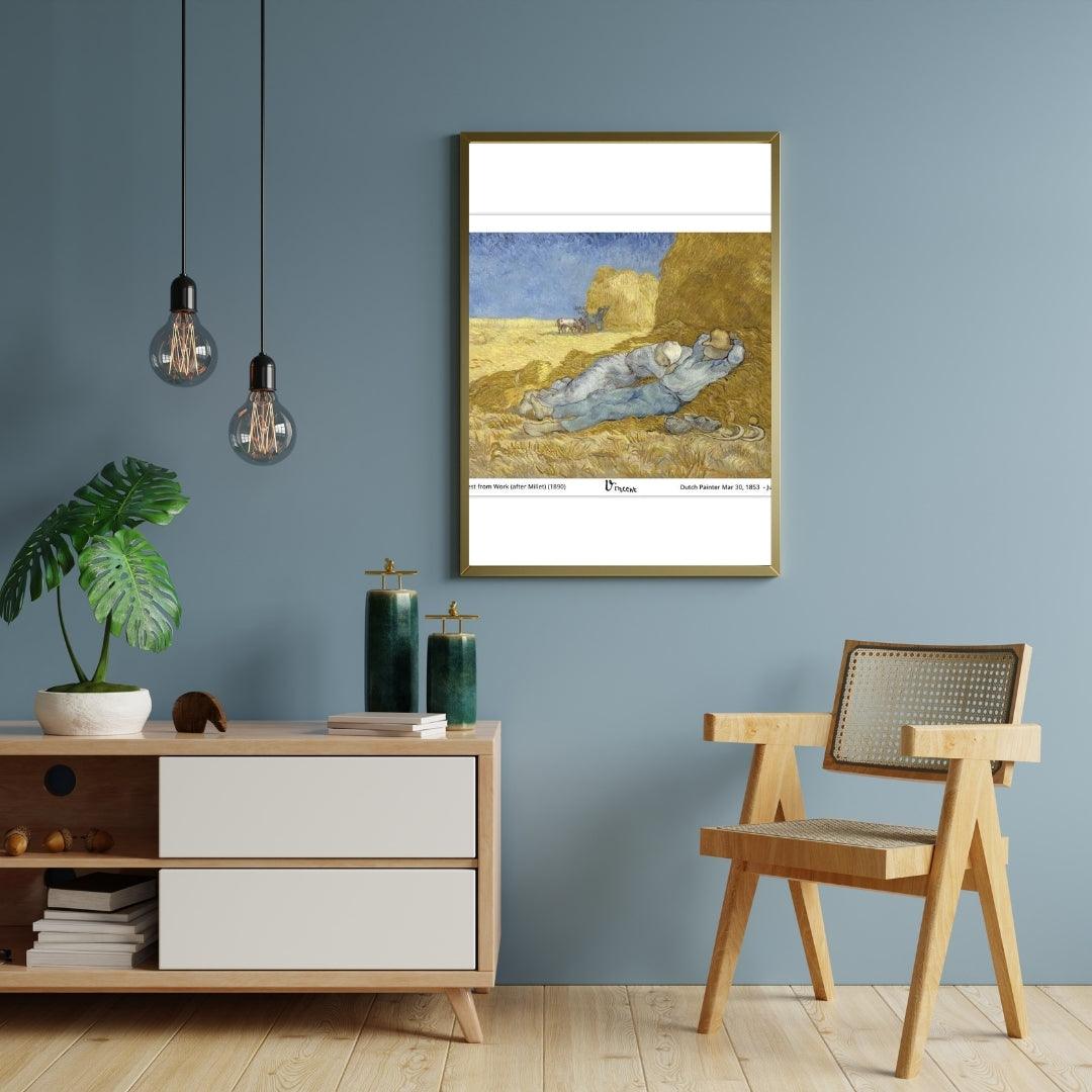 la-sieste-van-gogh-mur-bleu