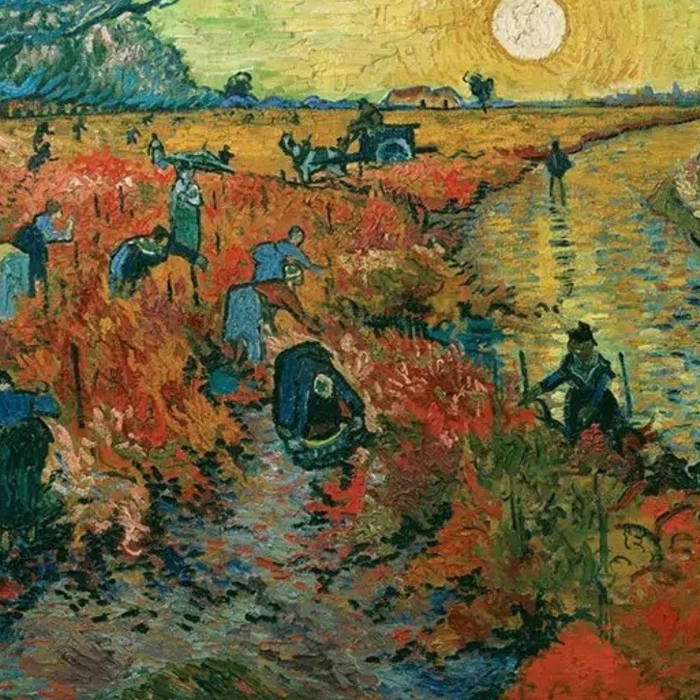 la-vigne-rouge-van-gogh-variante