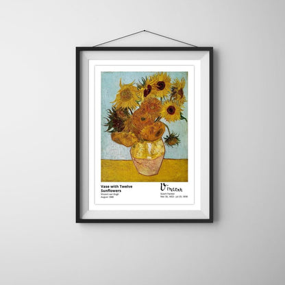 les-tournesols-van-gogh-mur-gris